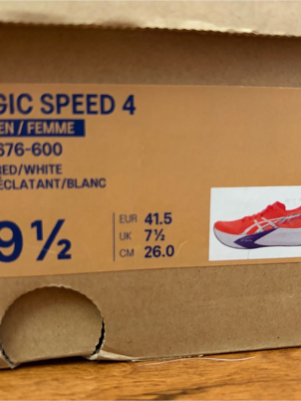 ASICS Women's Magic Speed 4 - Picture 3 of 8